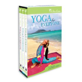 DVDs de â€œYoga para Todosâ€, en Paquete Triple,