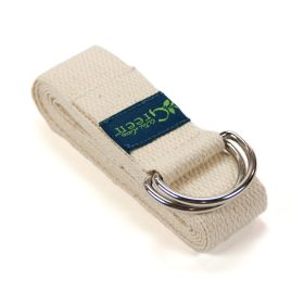 Wai Lana Green¢ Organic Cotton Yoga Strap