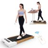 Walking Pad Treadmill Under Desk,Portable Mini Treadmill 265 lbs Capacity with Remote Control,Installation-Free Jogging Machine for Home/Office